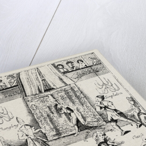 Stage of the Red Bull Theatre During the Commonwealth, London by Anonymous