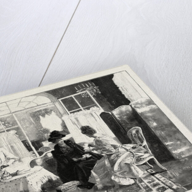 Tea and Scandal, in the Salon Des Champs Elysees, 1892 by Anonymous