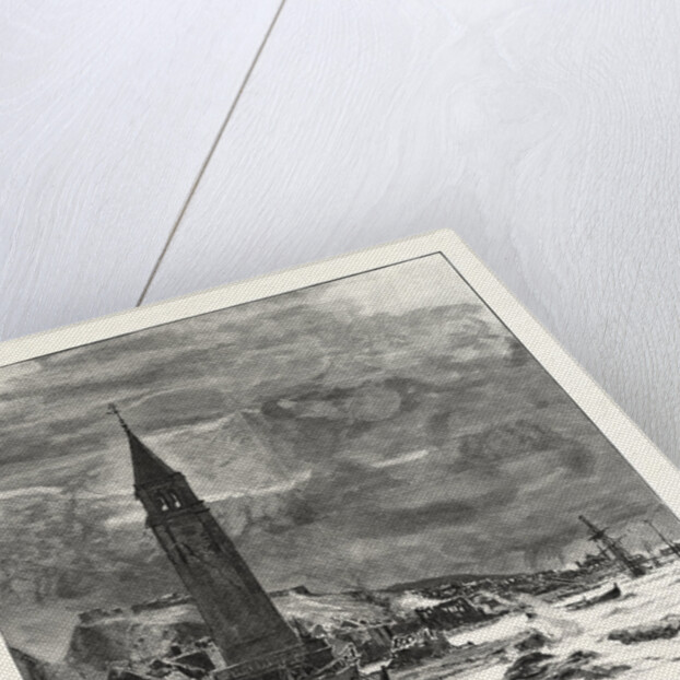 View in Zante after the Earthquake; Zante is a Greek Island in the Ionian Sea, Greece by Anonymous