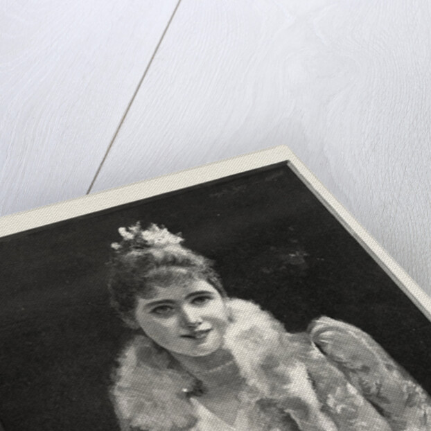 At the Play; a Lady at the Theatre by Anonymous