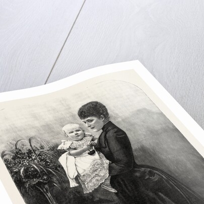 The Princess of Wales and Her Granddaughter, UK by Anonymous