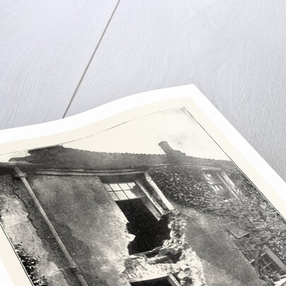 The Landslip at Sandgate: A House at Sandgate, UK by Anonymous