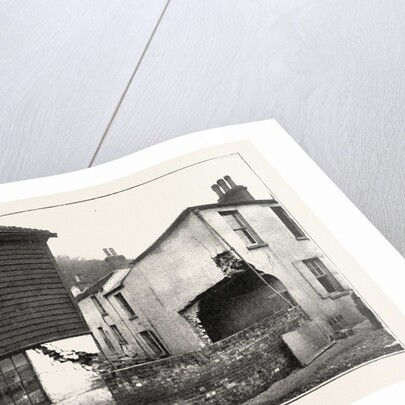 The Landslip at Sandgate: In Chapel Street, UK by Anonymous
