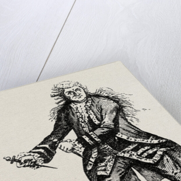 Garrick As Macbeth by Anonymous