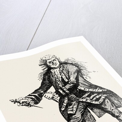 Garrick As Macbeth by Anonymous