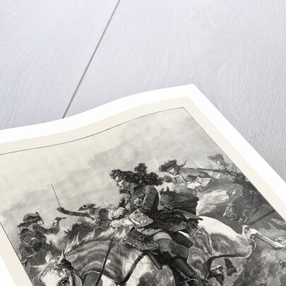 Battles of the British Army: Ramillies; Narrow Escape of Marlborough from French Dragoons by Anonymous