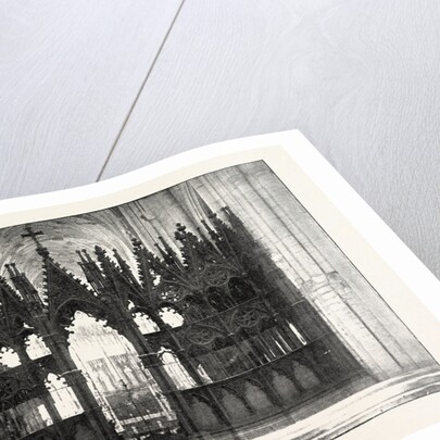 Eight Hundredth Anniversary of Winchester Cathedral: The Choir Screen, UK by Anonymous