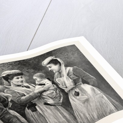 The Pet of the Hospital Nurses, Victorian Era Painter, UK by Anonymous