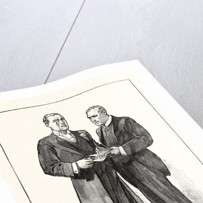 A Division in the House of Commons: The Liberal Unionist Whips: Mr. Austen Chamberlain and Mr. Anstruther, UK by Anonymous