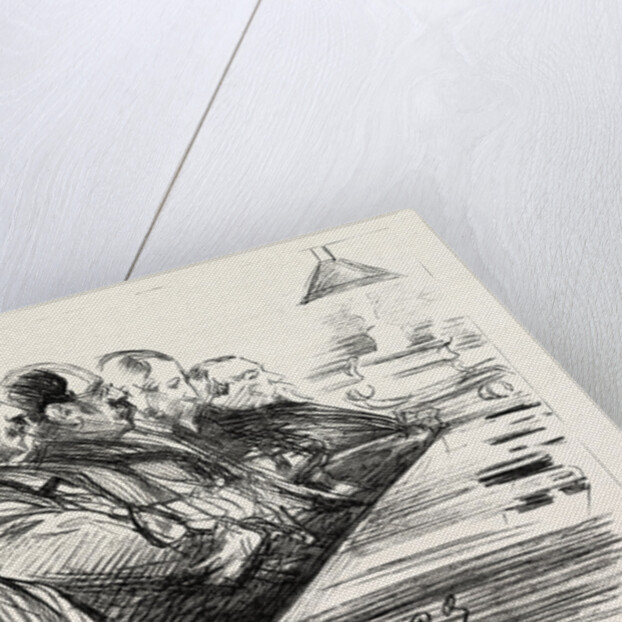 The Anarchists in Paris, France, the Trial of Ravachol at the Palais De Justice: Some of the Jury Empanelled to Try Ravachol by Anonymous