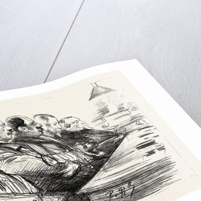 The Anarchists in Paris, France, the Trial of Ravachol at the Palais De Justice: Some of the Jury Empanelled to Try Ravachol by Anonymous