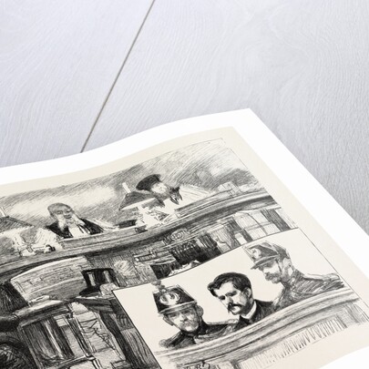 The Anarchists in Paris, France, the Trial of Ravachol at the Palais De Justice by Anonymous