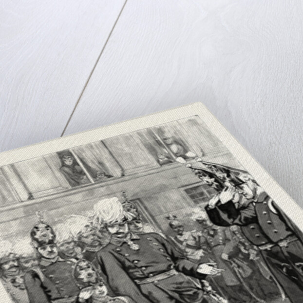 The Reception of the Crown Prince of Prussia Into the First Regiment of Guards at Potsdam by Anonymous