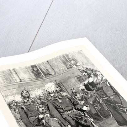 The Reception of the Crown Prince of Prussia Into the First Regiment of Guards at Potsdam by Anonymous