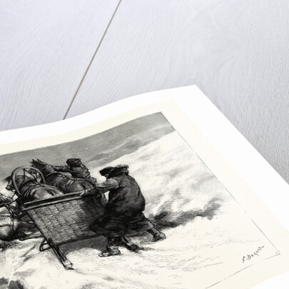 A Drive Through a Snowstorm in the Famine-Stricken Districts of Russia by Anonymous