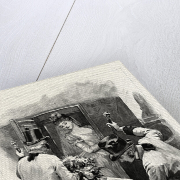 Her Majesty's Drawing Room, after the Presentation, at Buckingham Palace, London by Anonymous