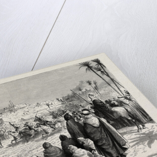 The French in Algeria: An Arab Fantasia at Gardaia in Honour of the Governor of Algiers by Anonymous