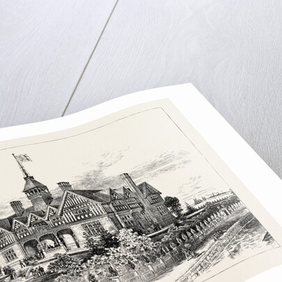 The Chicago Exhibition: The Offices of the British Commission, on the Shore of Lake Michigan, United States of America by Anonymous