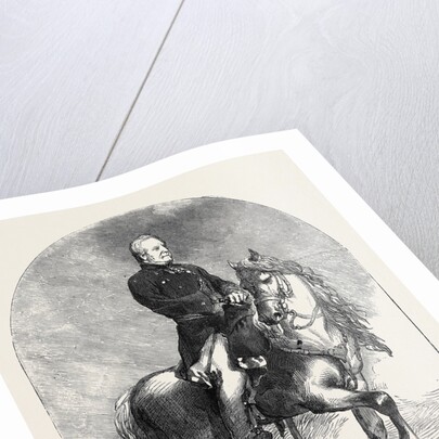 The Late Lord Raglan, Commander of the British Army in the Crimea. by Anonymous