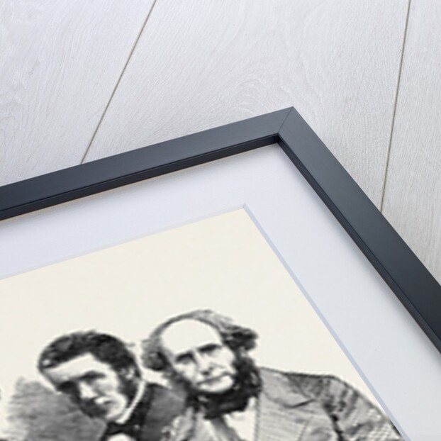 Chess Celebrities at the Late Chess Meeting, July 14, 1855 by Anonymous