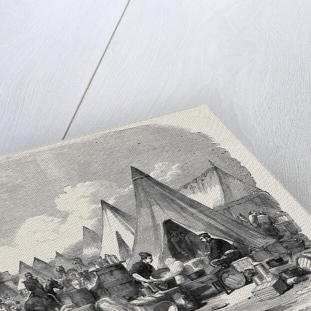 The Commissariat Camp in the Crimea, 3rd Division by Anonymous