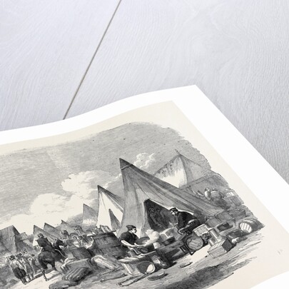 The Commissariat Camp in the Crimea, 3rd Division by Anonymous