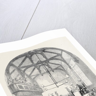 The Dunmow Flitch of Bacon Custom, Examination of Candidates in the Town Hall, at Great Dunmow by Anonymous