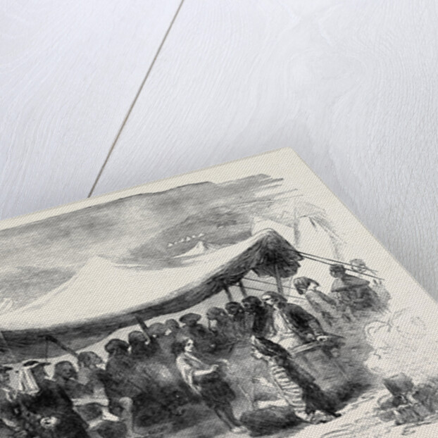 The War in the Crimea: Croats' Camp at Balaclava by Anonymous