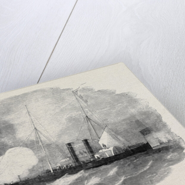 The Recruit Steam Gun Boat by Anonymous