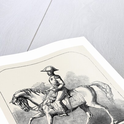 The Paris Universal Exhibition: Silver Statuette of Napoleon III by Anonymous