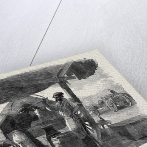 Before Sebastopol, Forge of the Left Siege Train, the Crimean War by Anonymous