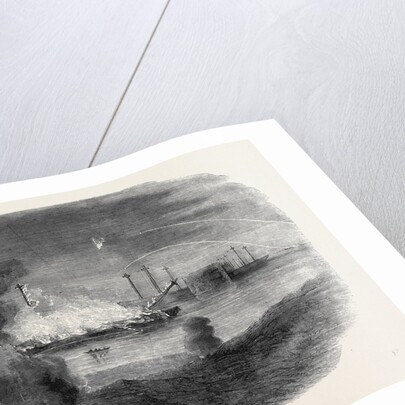 Burning of the Santa Maria Frigate in Sebastopol Harbour by Anonymous