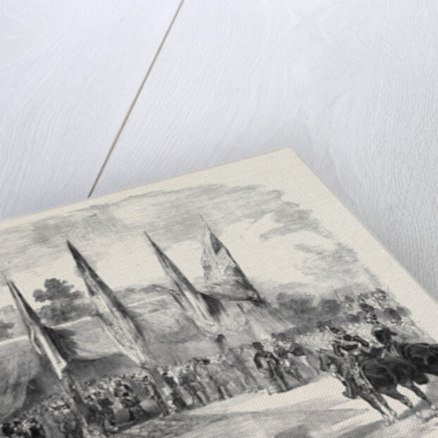 Investiture of the Order of the Bath, by Lord Stratford De Redcliffe, Before Sebastopol by Anonymous