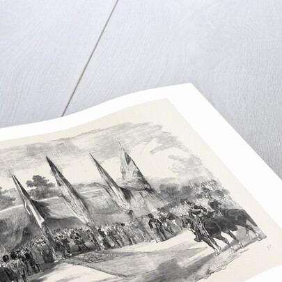 Investiture of the Order of the Bath, by Lord Stratford De Redcliffe, Before Sebastopol by Anonymous