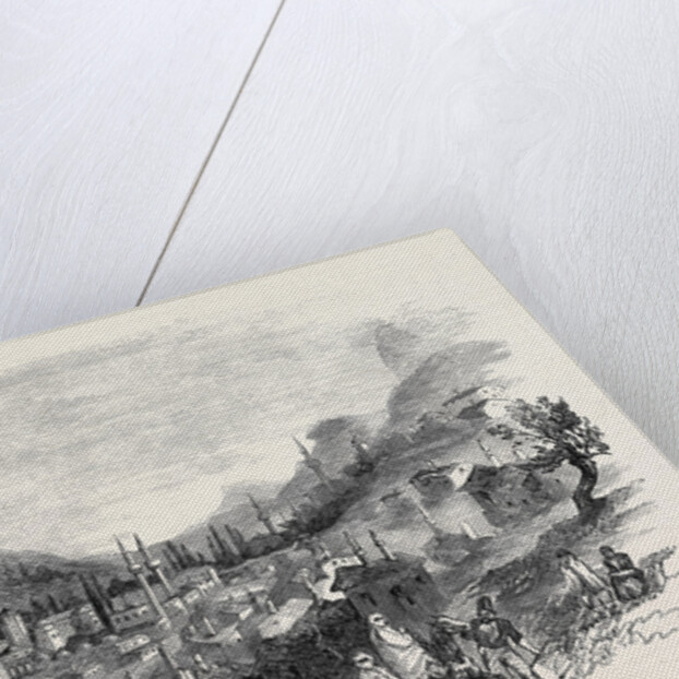 Town of Bagtcheserai, One of the Capitals of the Crimea, and Headquarters of the Russians by Anonymous