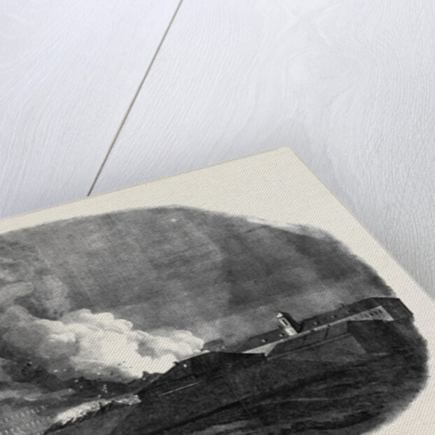 The Siege of Sebastopol, Destruction of the Southern Part of the Large Barracks by Anonymous