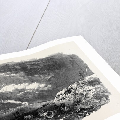 Kinburn, the Spit Battery, Otchakoff in the Distance by Anonymous