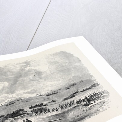 Landing Artillery on the Spit, Kinburn by Anonymous