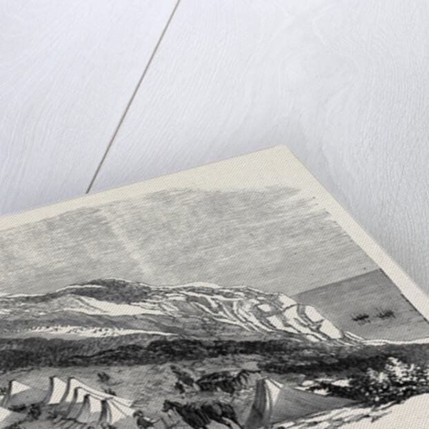 Encampment of Omer Pacha, Near Souchoum-Kaleh by Anonymous