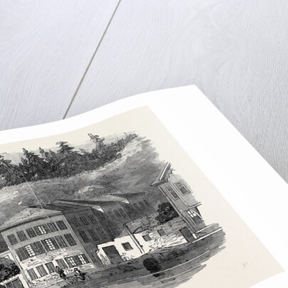 The Submarine Electric Telegraph Station, on the Bosphorus by Anonymous