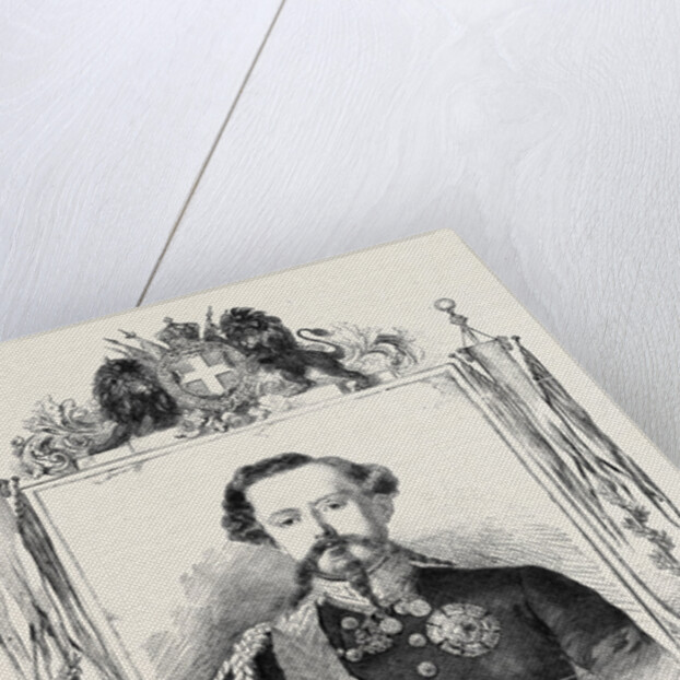 His Majesty Victor Emmanuel, King of Sardinia by Anonymous