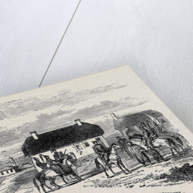 Village of Petrowska, Seven Miles from Fort Kinburn by Anonymous