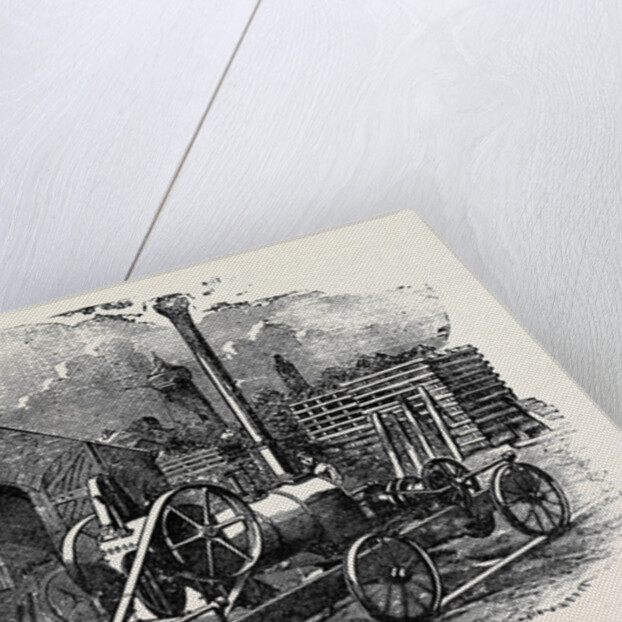 Tuxford and Sons' Steam Pile-Driving Engine, with Two Double Acting Purchases for Lifting Four Rams at a Time. by Anonymous