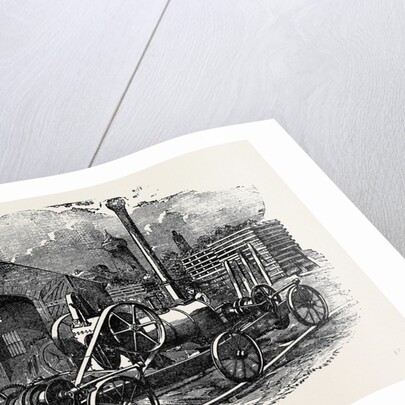 Tuxford and Sons' Steam Pile-Driving Engine, with Two Double Acting Purchases for Lifting Four Rams at a Time. by Anonymous