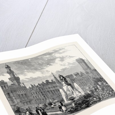 The Square in 1874, the Inauguration of Leicester Square by Anonymous
