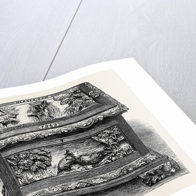Casket Carved Out of Wood from Herne's Oak, by Order of Her Majesty by Anonymous