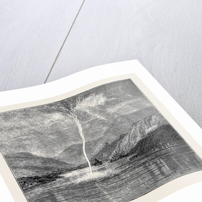 Water Spout Recently Seen on the Rhine, Near Cologne, July 11th, 1874 by Anonymous