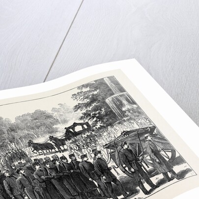 The Funeral of Marshal Concha at Madrid, July 18, 1874 by Anonymous