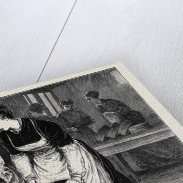 National Training School of Cookery at South Kensington: Morning, in the Scullery by Anonymous