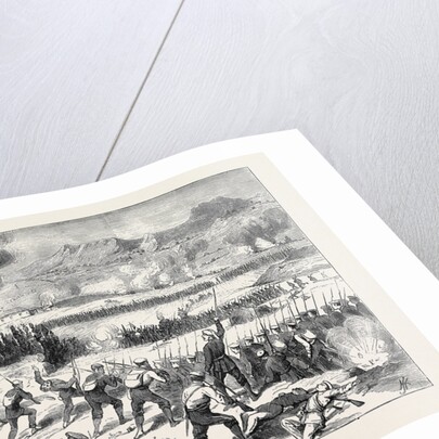 The Battle Before Estella, Carlists Attacking Republicans at Zabal by Anonymous